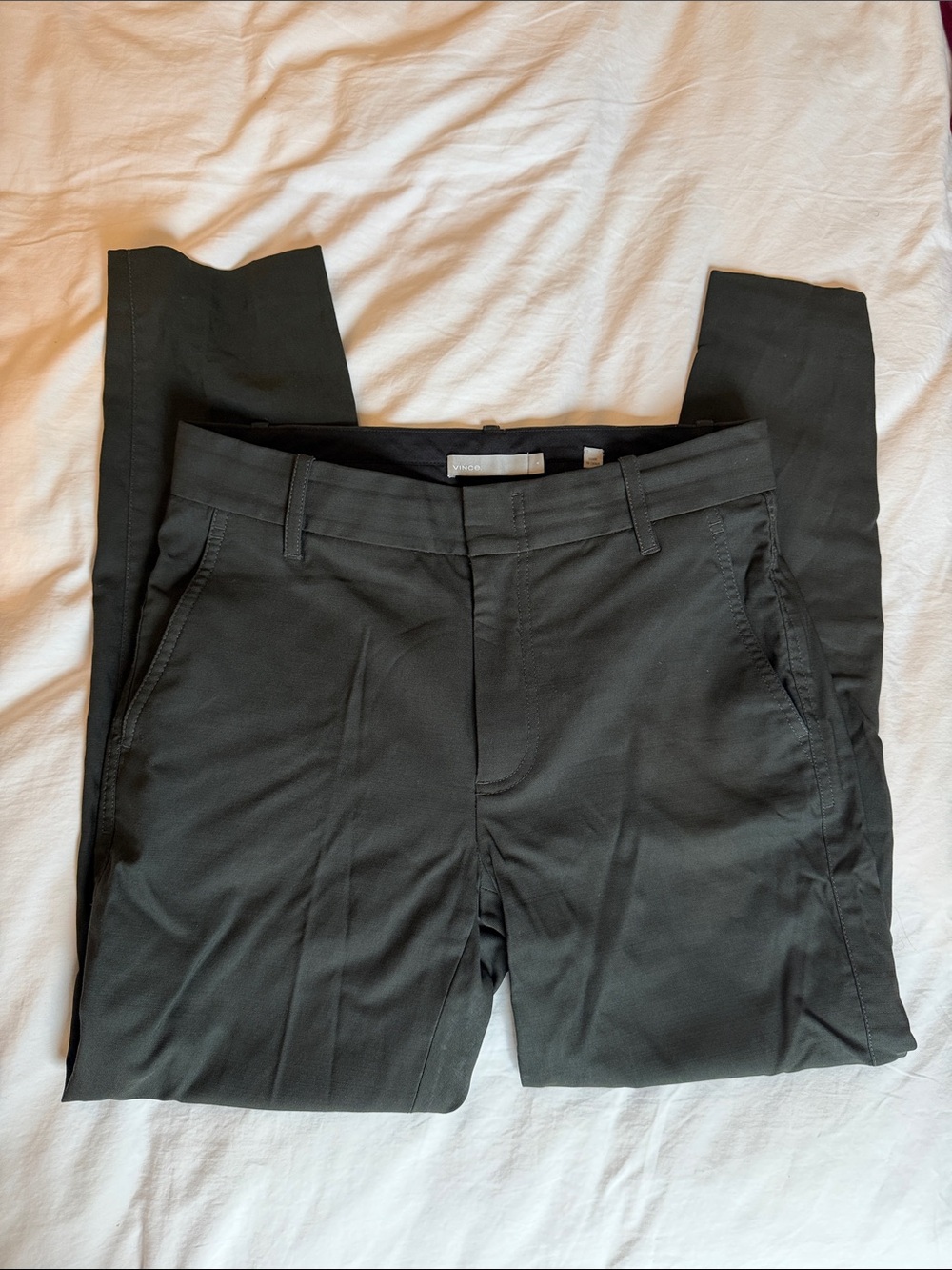Vince Woman’s Tapered Trouser Wool Blend Size 4